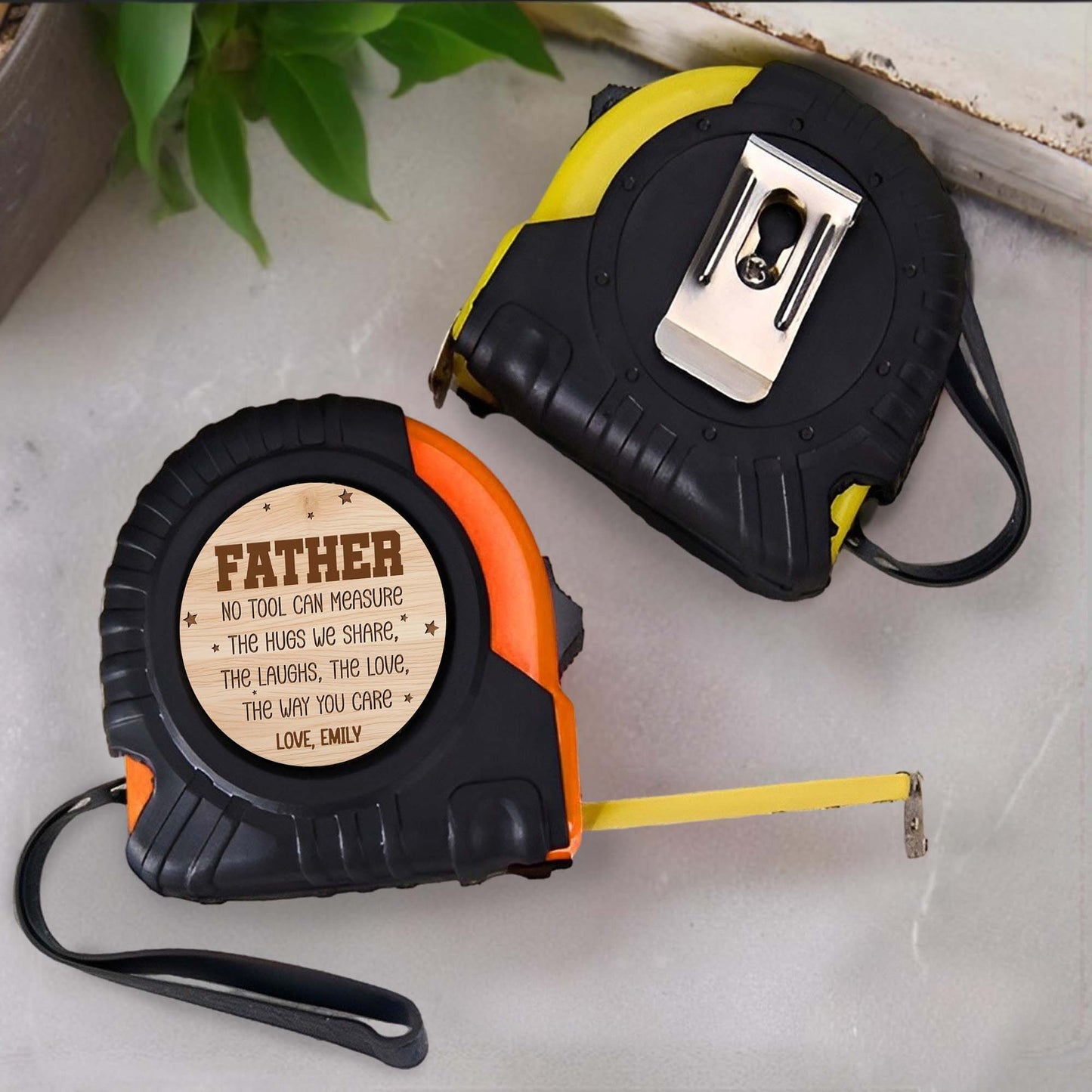 No Tool Can Measure The Hugs We Share, Love Gift Idea