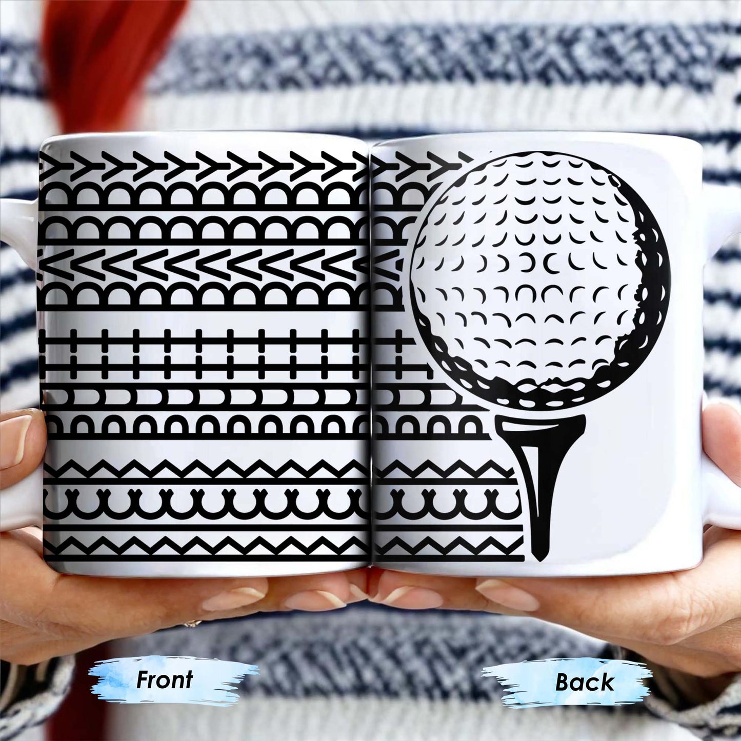 Putt Parry Birdie Golf Ball And Tee Design