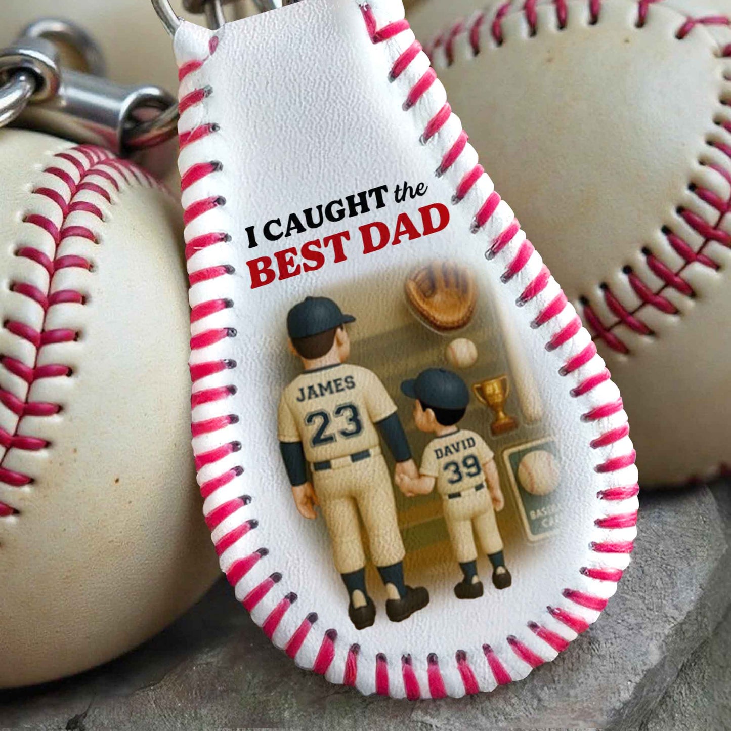 I Caught the Best Dad Baseball Theme