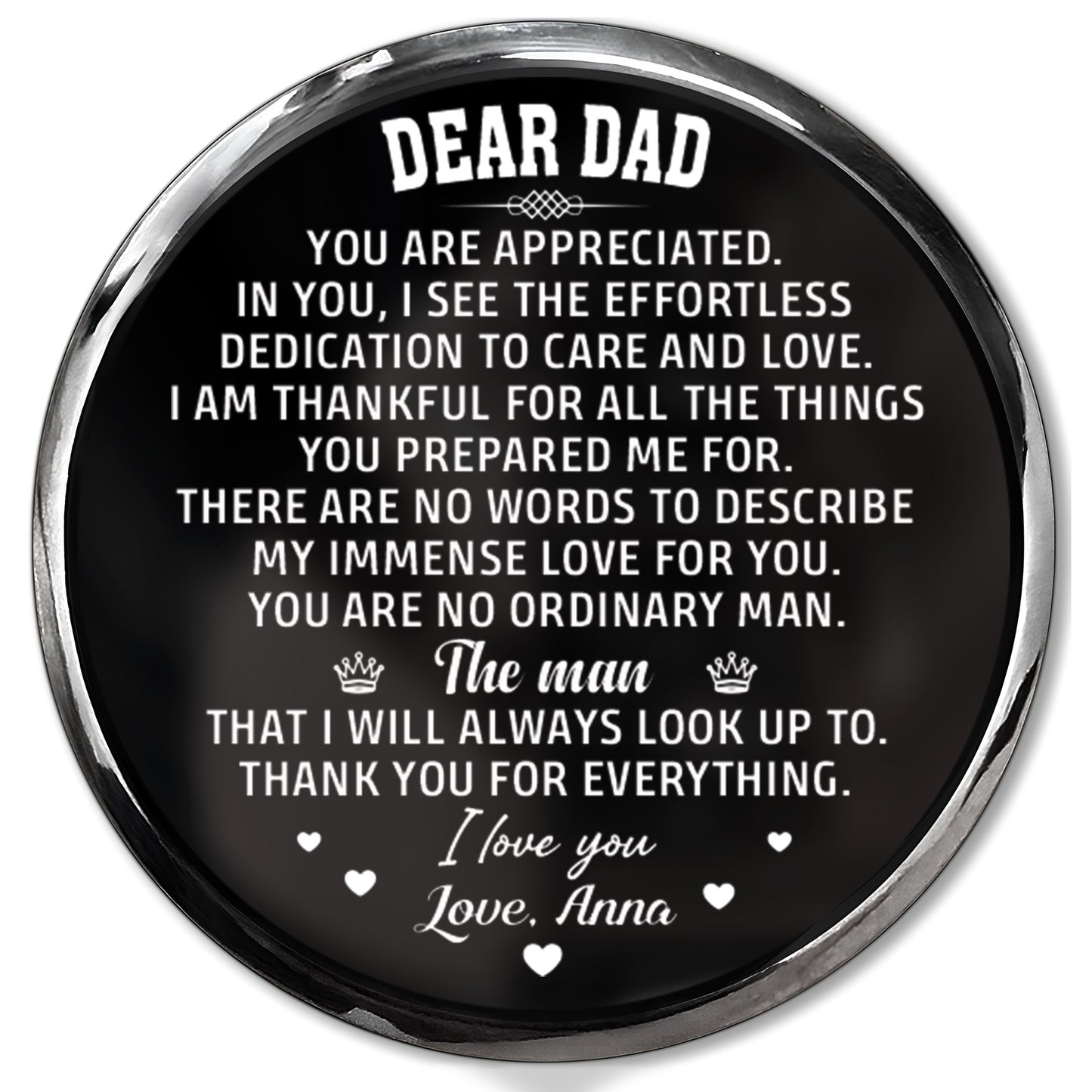 Dear Dad Your Dedication To Care And Love