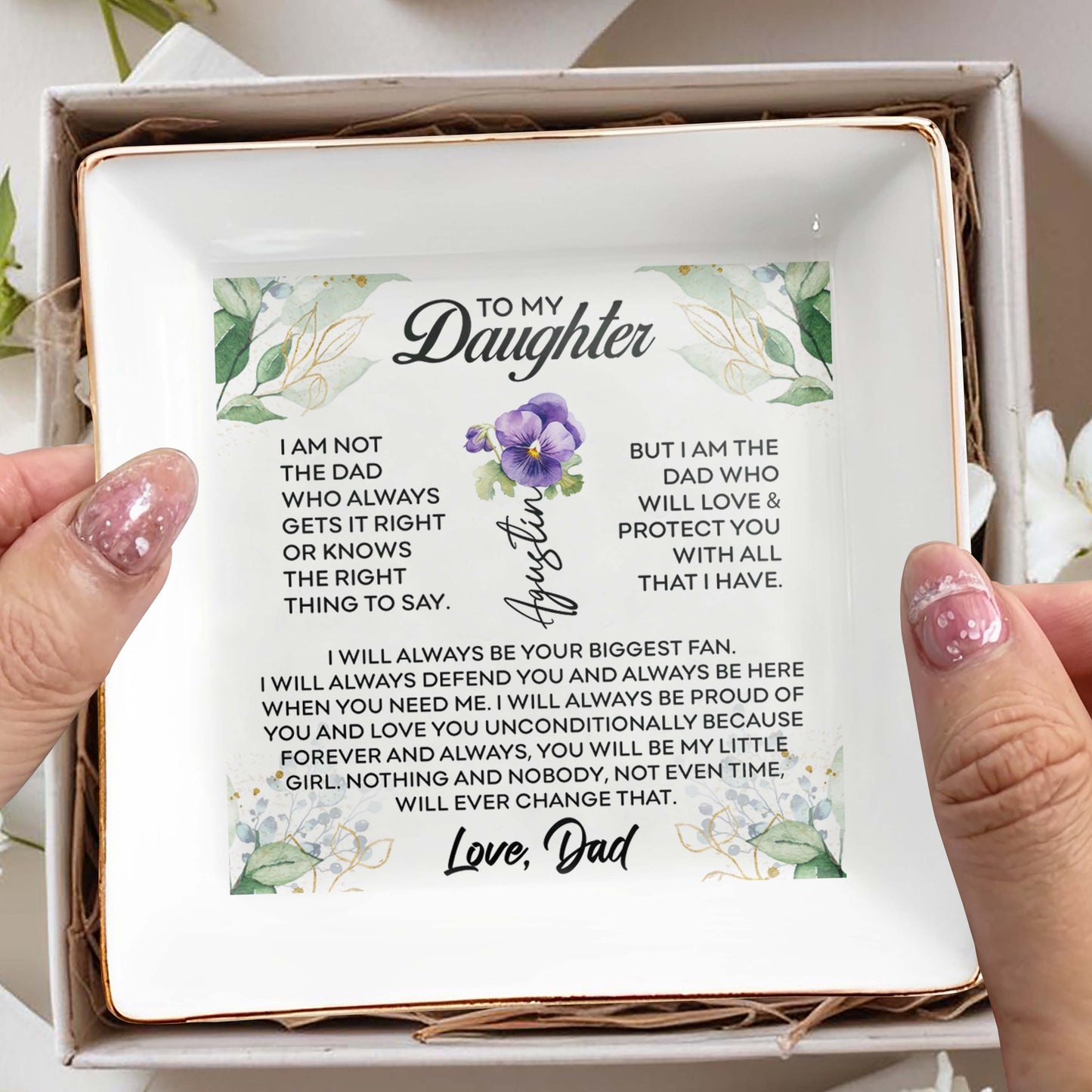 To My Daughter, The Dad Who Will Love & Protect You