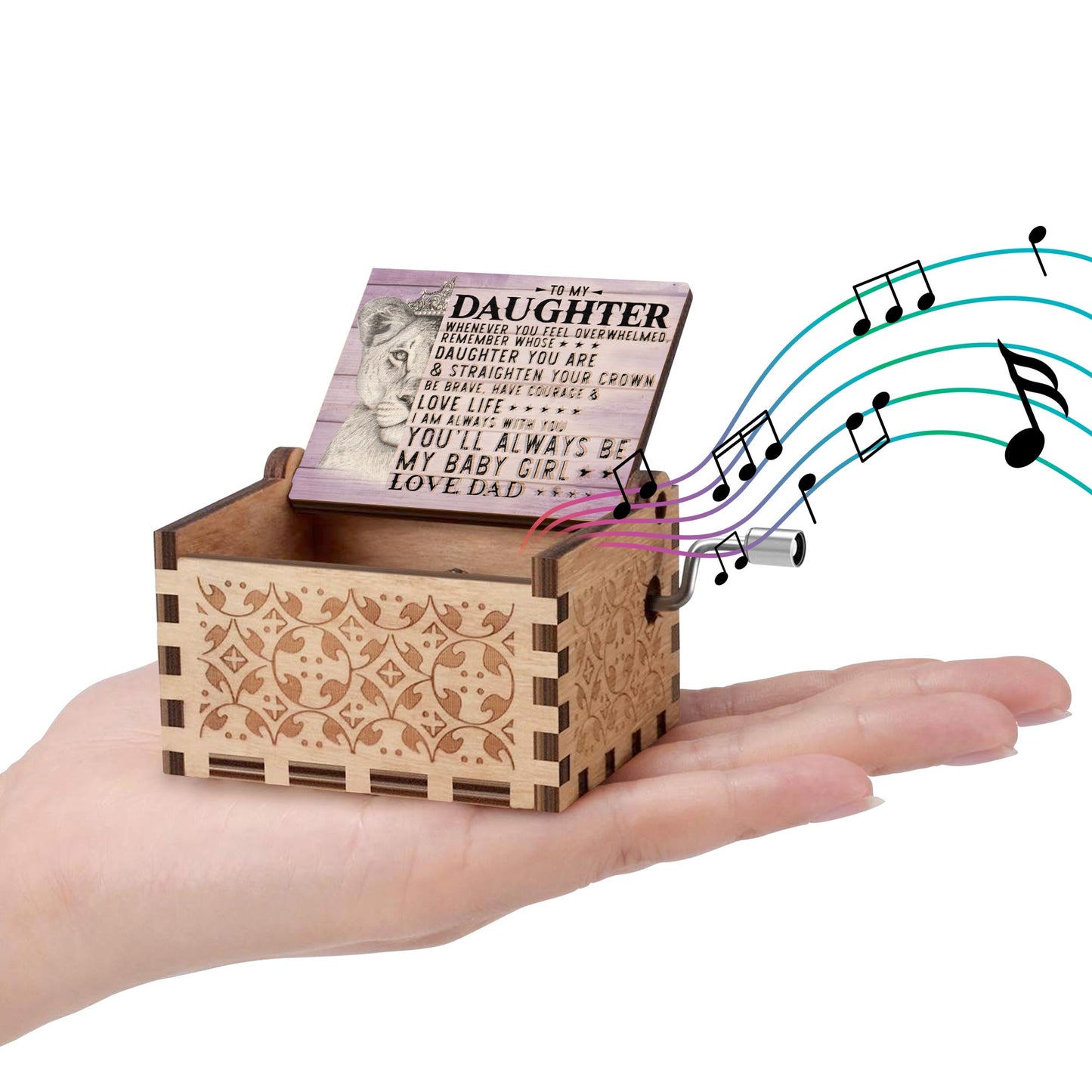 Straighten Your Crown, Lion Custom Music Box