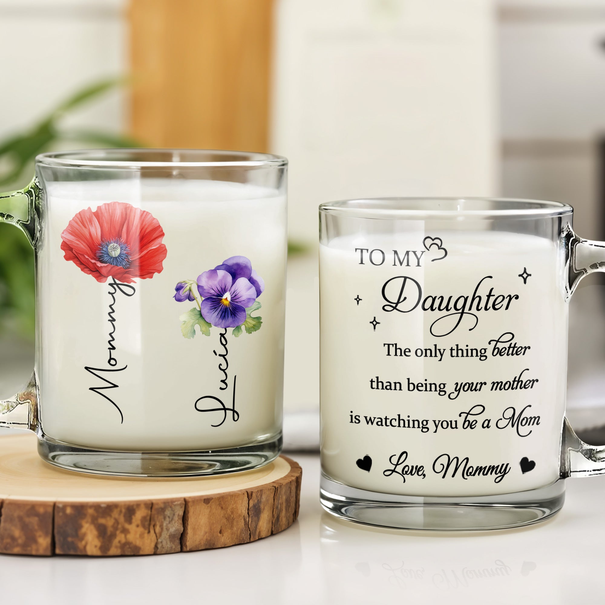 Anything For My Daughter - Family Personalized Custom Mug - Gift For Mom, Daughter