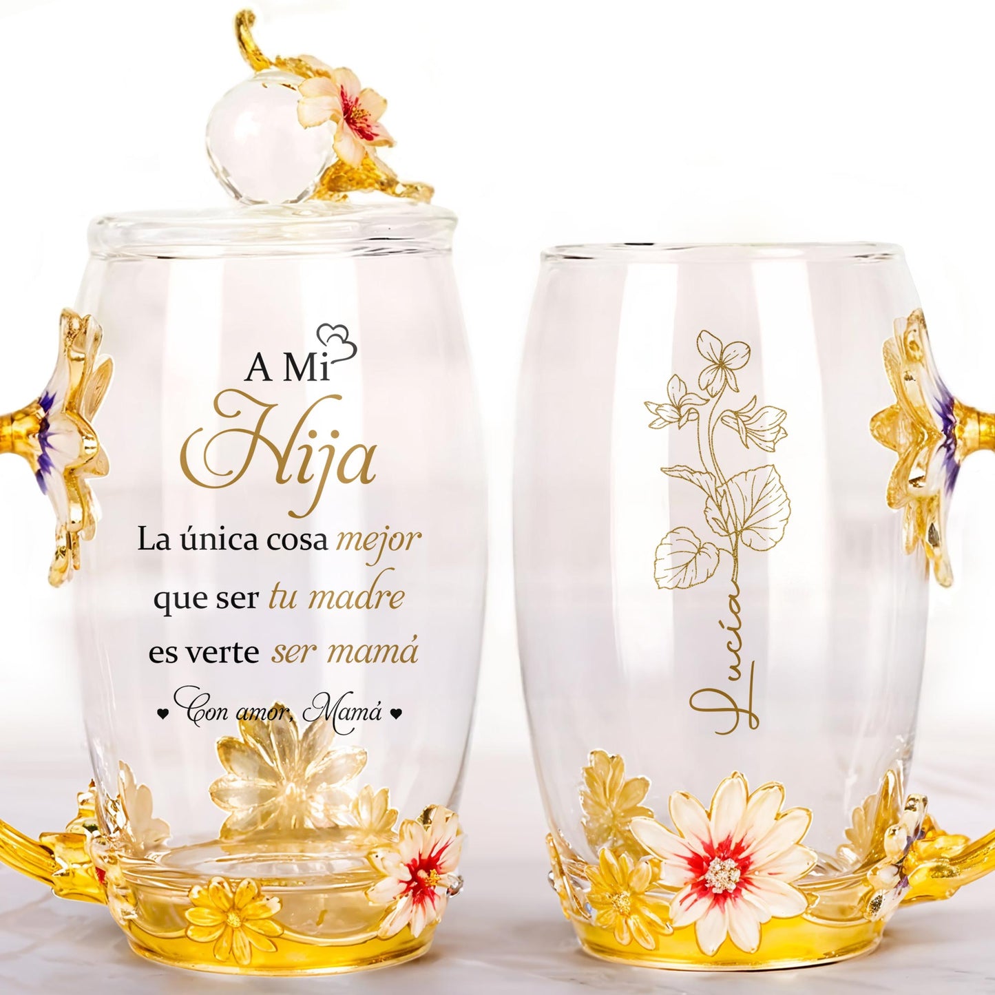 Brighten Your Day With a Touch of Floral Elegance, Flowers and Enamel