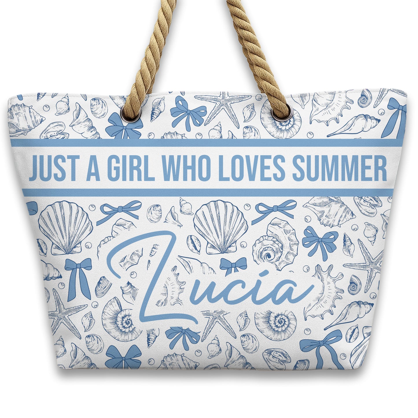 Just A Girl Who Loves Summer, Shells and Starfish