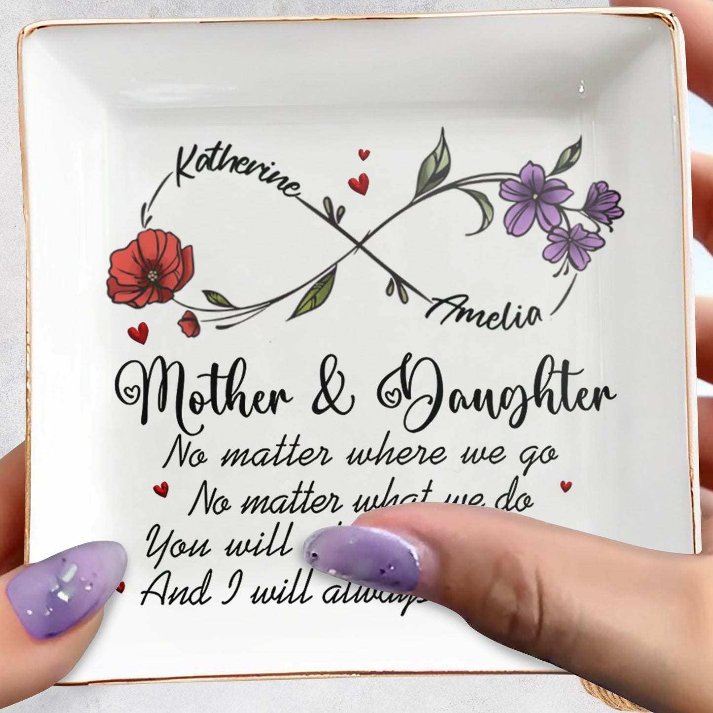 Mother & Daughter Always Together