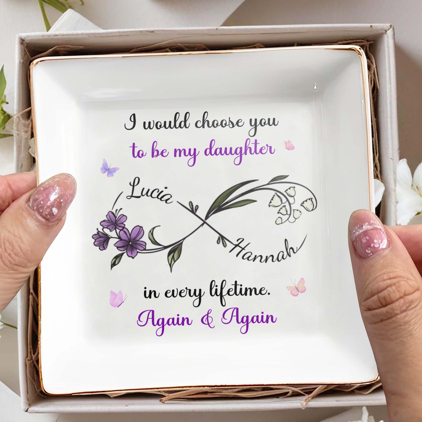 I Would Choose You To Be My Daughter, Flowers Design