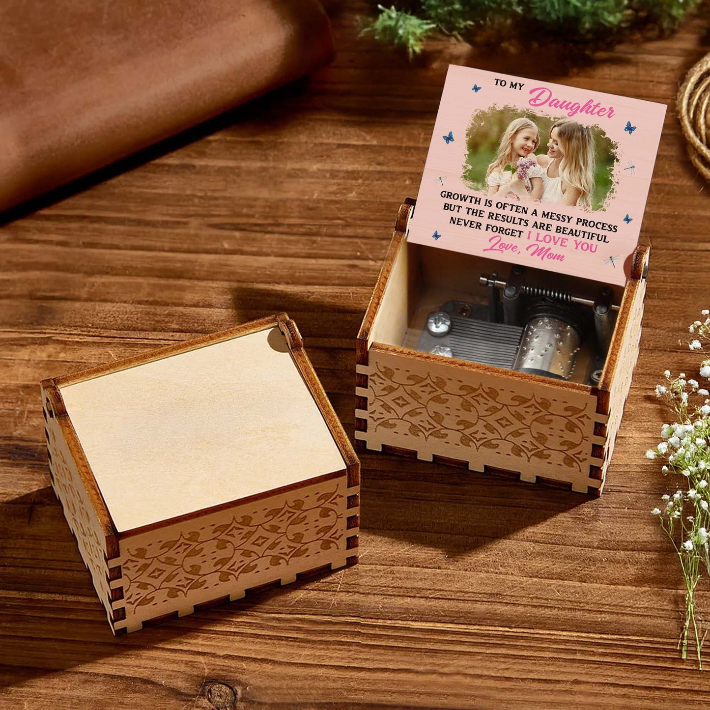 To My Daughter, Growth Is Often A Messy Process, Butterfly And Dragonfly