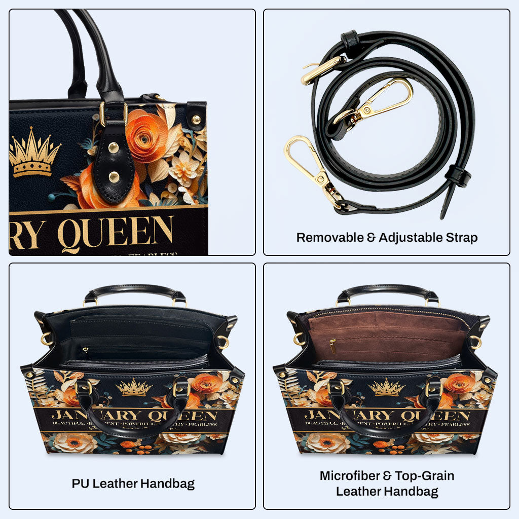Month Queen - Bespoke Leather Handbag - DB27