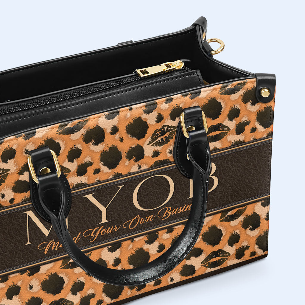MYOB - Bespoke Leather Handbag - DB34
