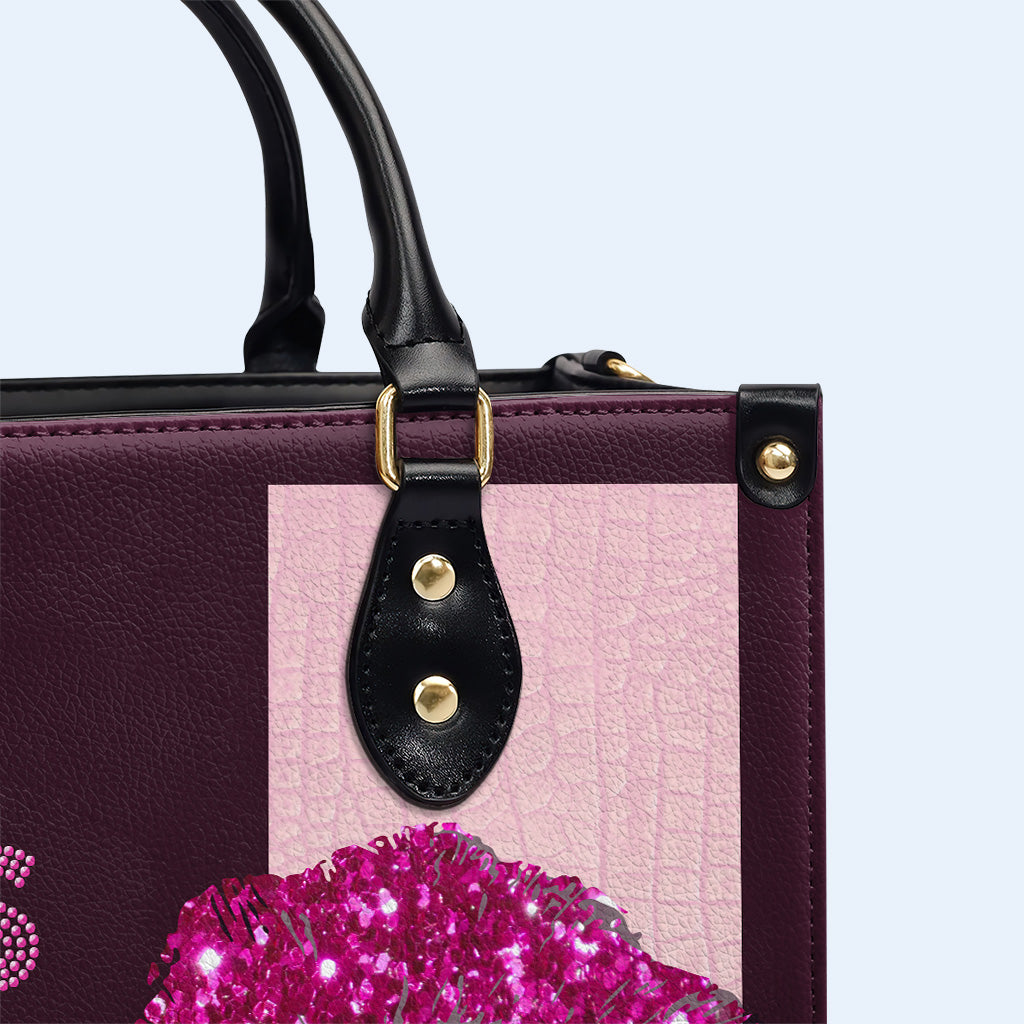 It Is What It Is - Pink - Bespoke Leather Handbag - DB42