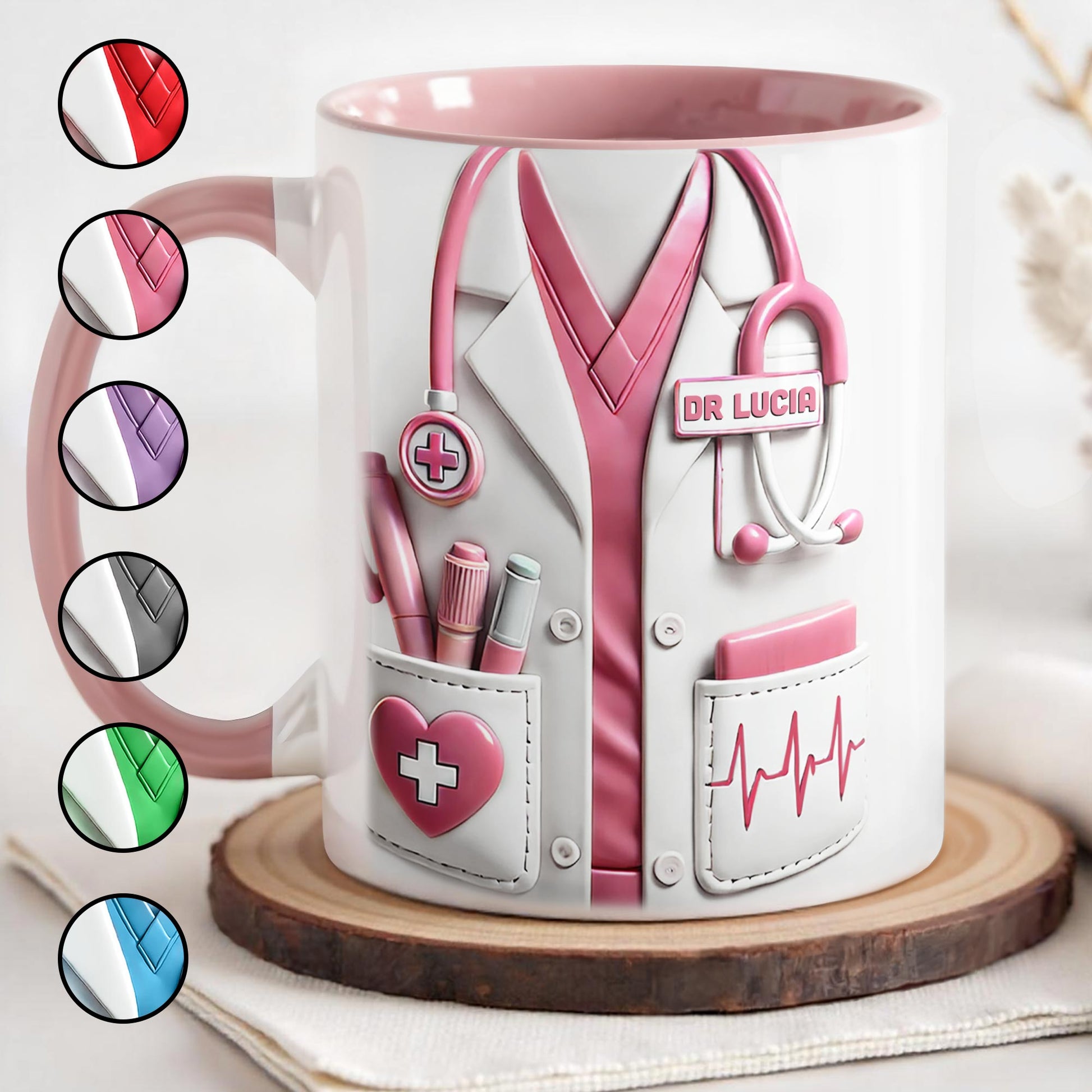 Celebrate The Dedication And Care Of Medical Professionals, Stethoscope, Medical Lab Coat