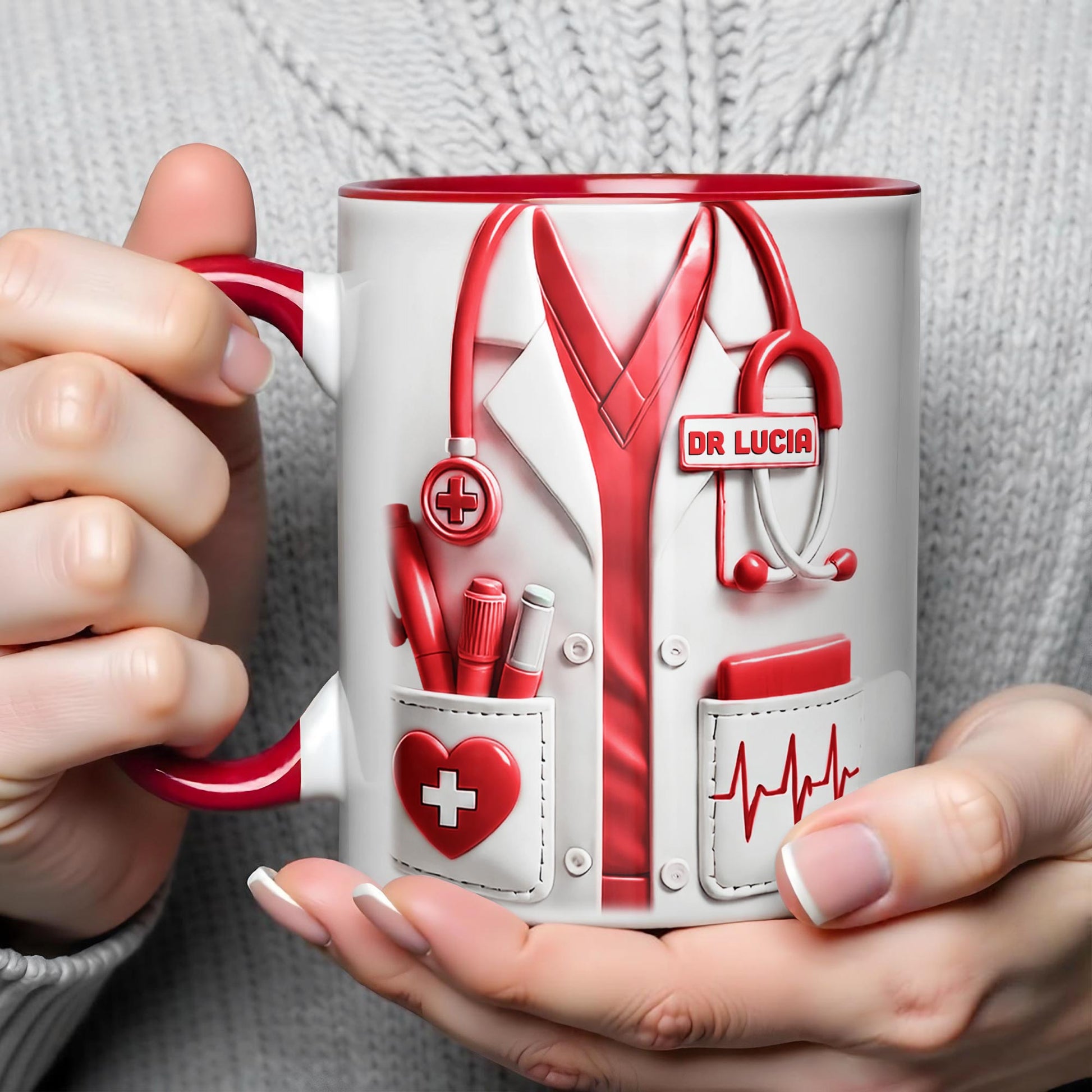 Celebrate The Dedication And Care Of Medical Professionals, Stethoscope, Medical Lab Coat