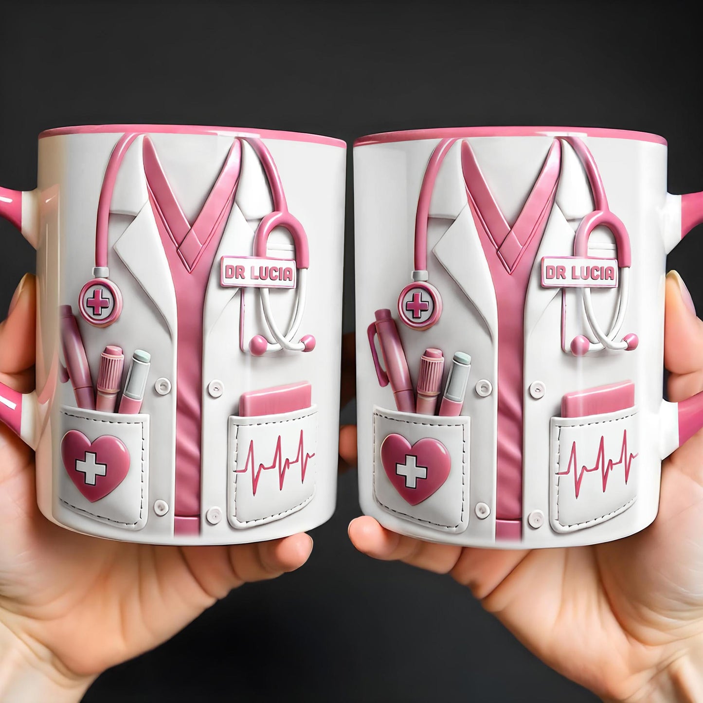 Celebrate The Dedication And Care Of Medical Professionals, Stethoscope, Medical Lab Coat