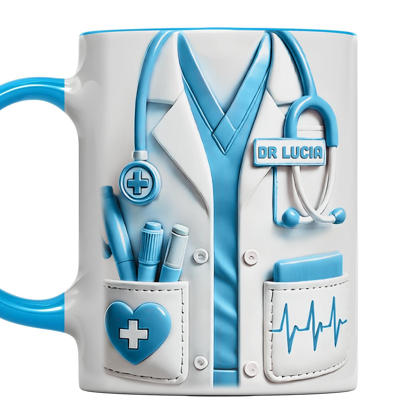 Celebrate The Dedication And Care Of Medical Professionals, Stethoscope, Medical Lab Coat