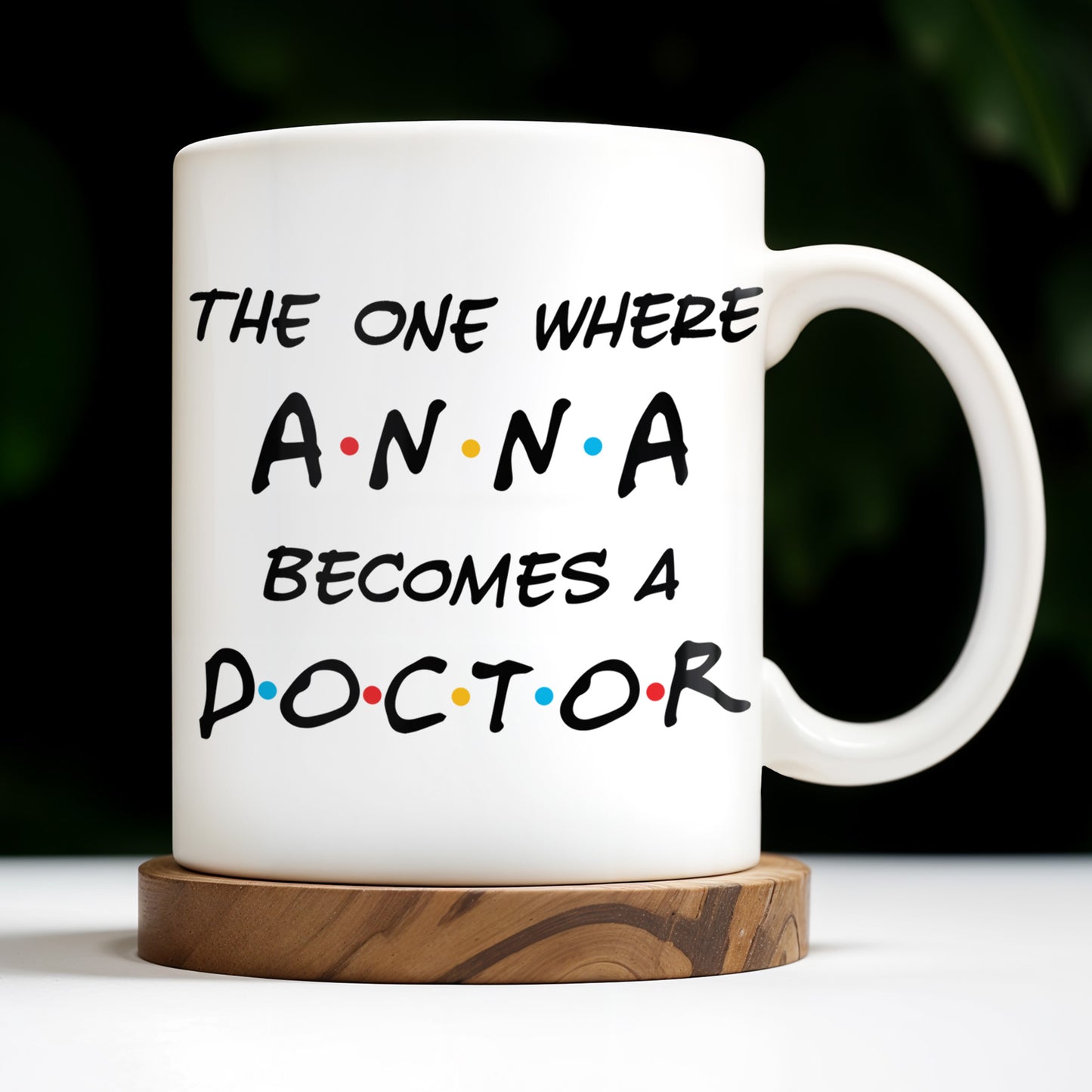 The One Where A.N.A Becomes A Doctor, Lettering Design