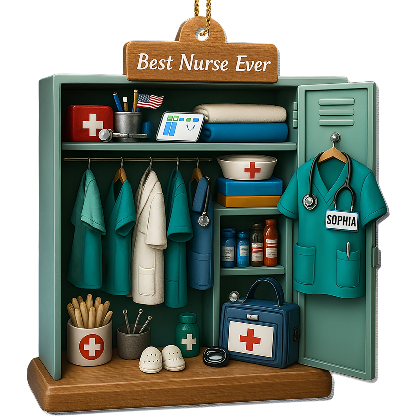 Best Nurse Ever With Medical Essentials