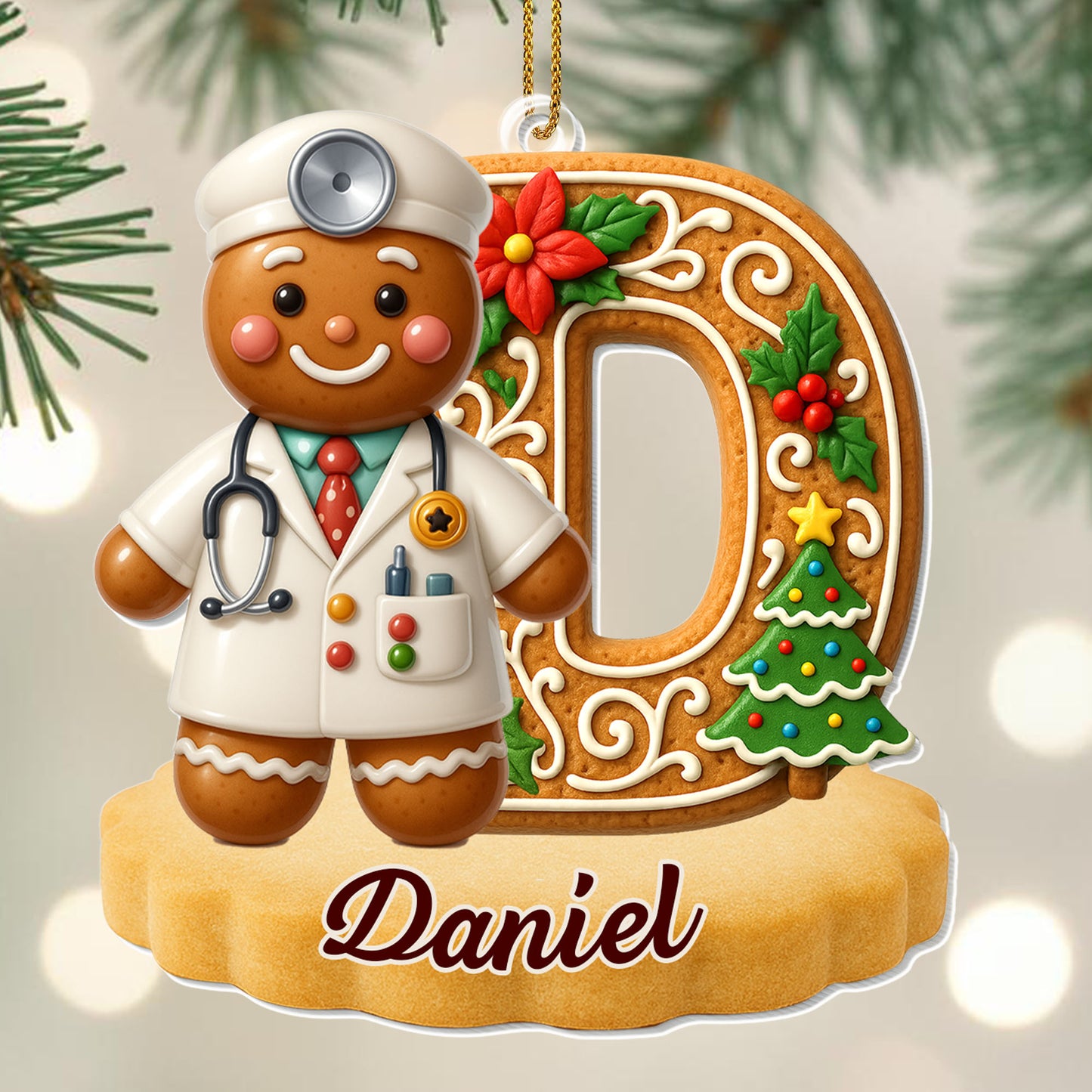 Celebrate The Festive Season With A Gingerbread Doctor Ornament