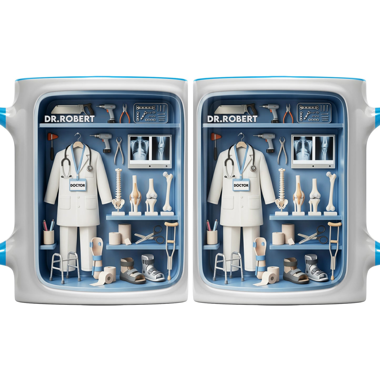 Celebrate Your Medical Journey, Doctor-Themed Design