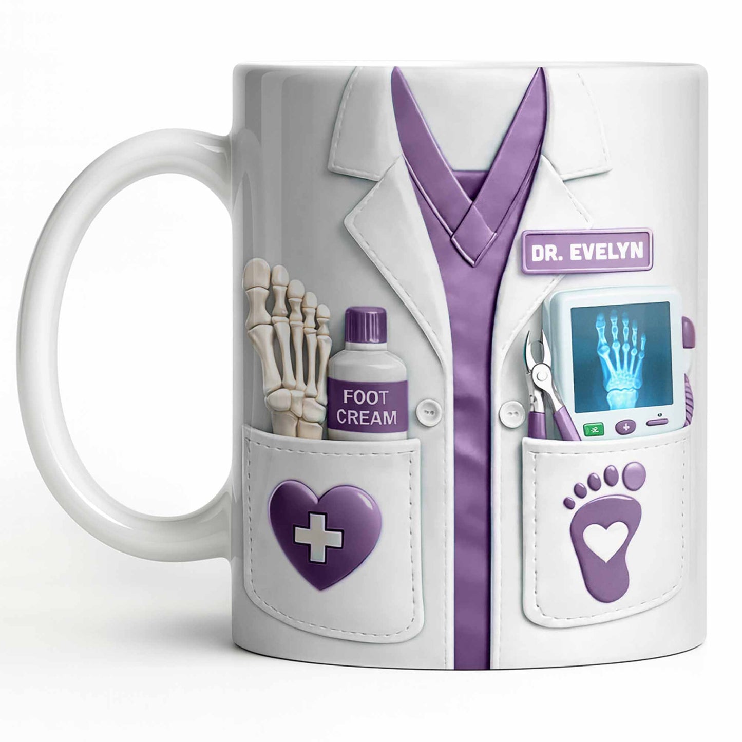 Dr. Lucia Foot Cream Doctor's Coat Mug