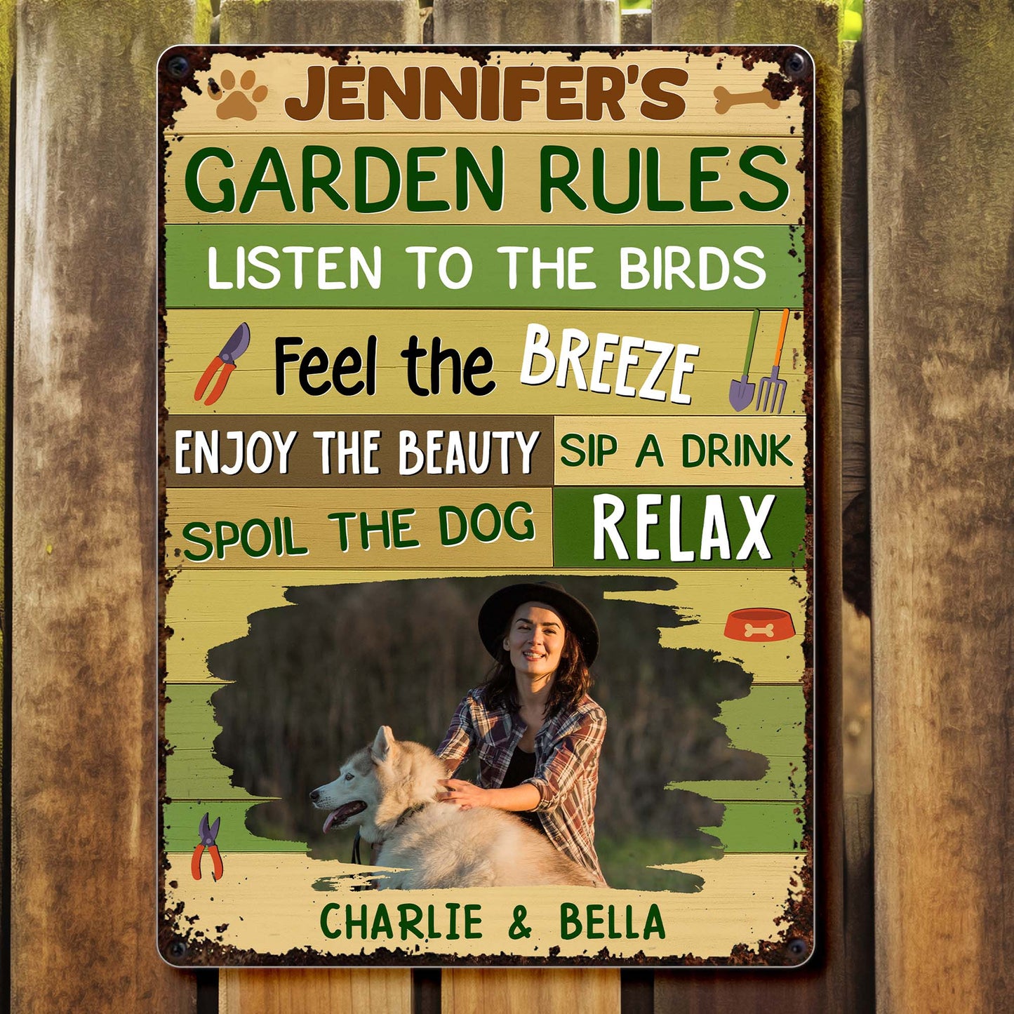 Garden Rules: Feel The Breeze, Spoil The Dog