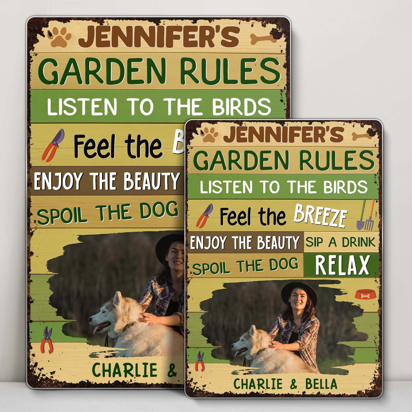 Garden Rules: Feel The Breeze, Spoil The Dog