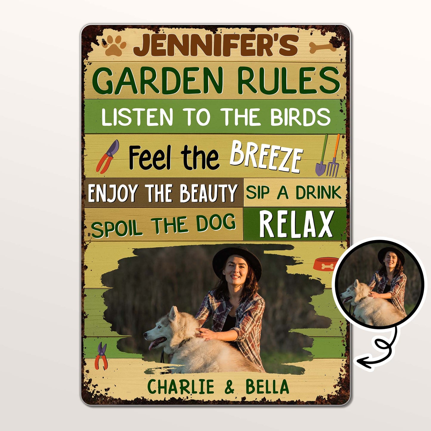 Garden Rules: Feel The Breeze, Spoil The Dog