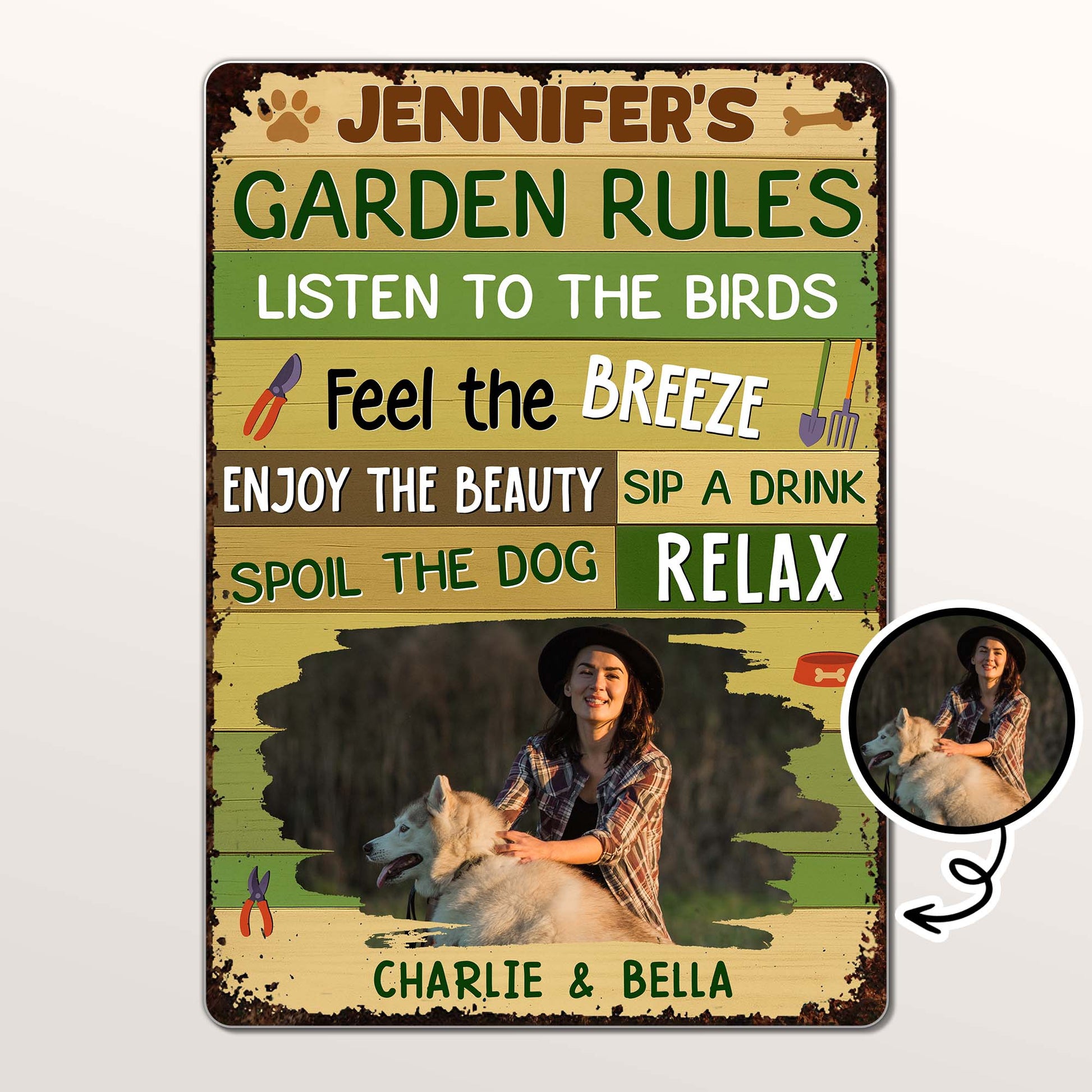 Garden Rules: Feel The Breeze, Spoil The Dog