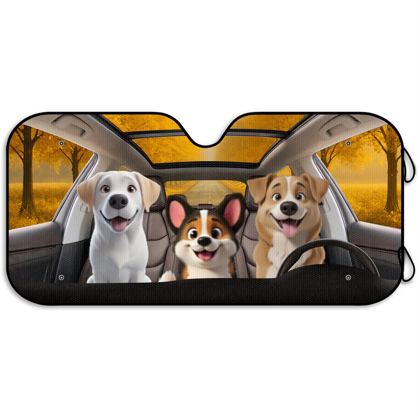 Brighten Your Drive With Pawesome Friends, Dogs