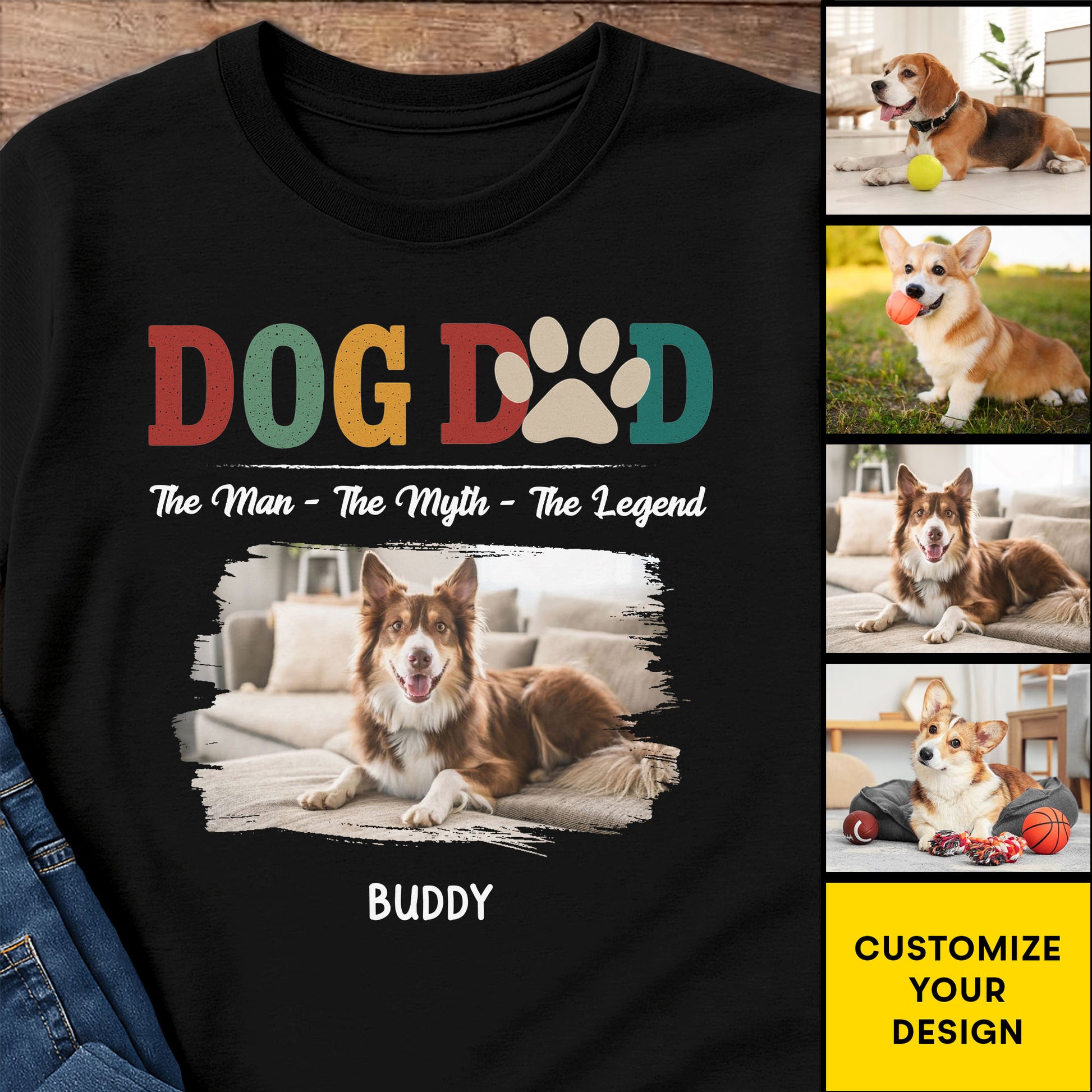 Dog Dad, The Man, The Myth, The Legend