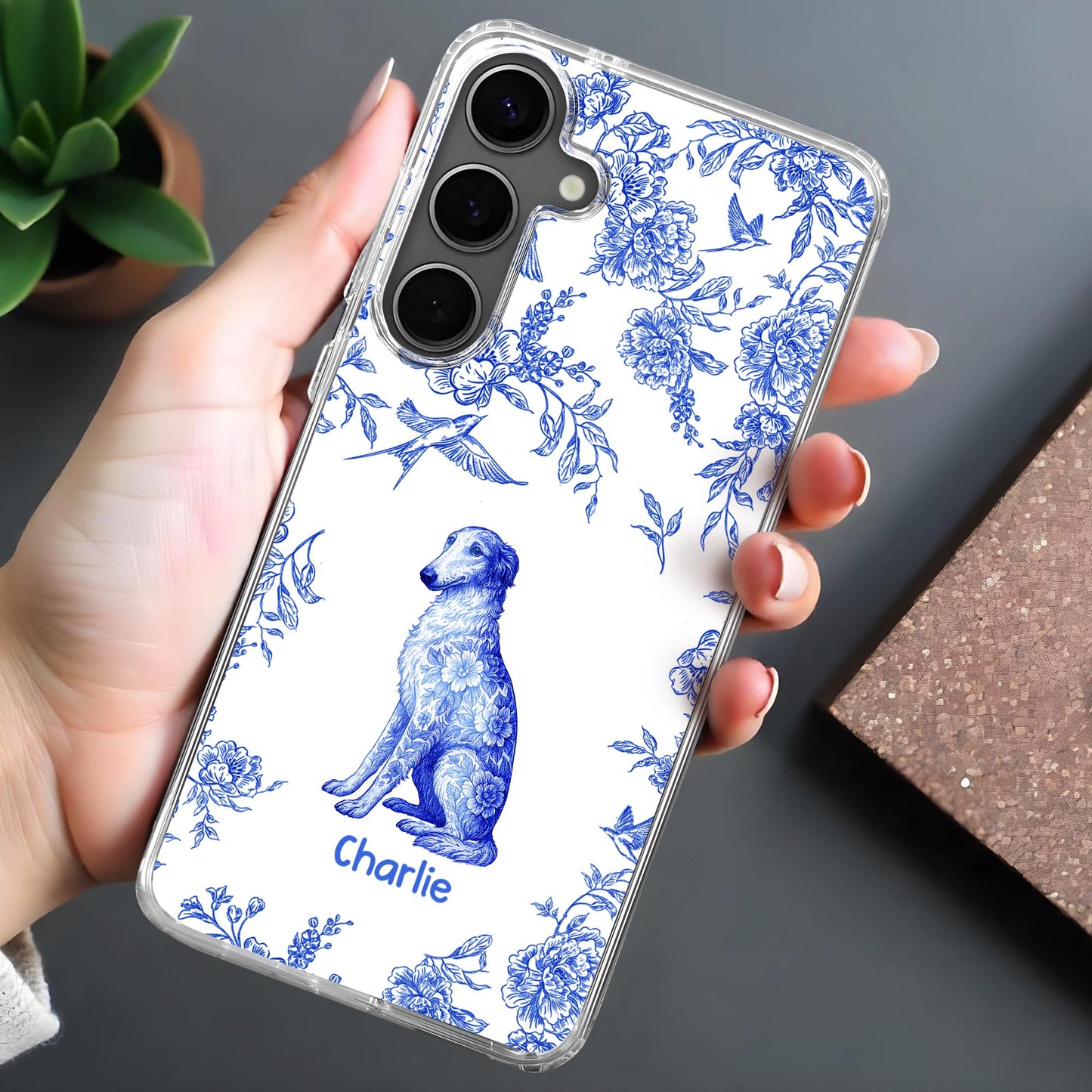 A Treasured Companion A Friend Forever With Dog And Flowers