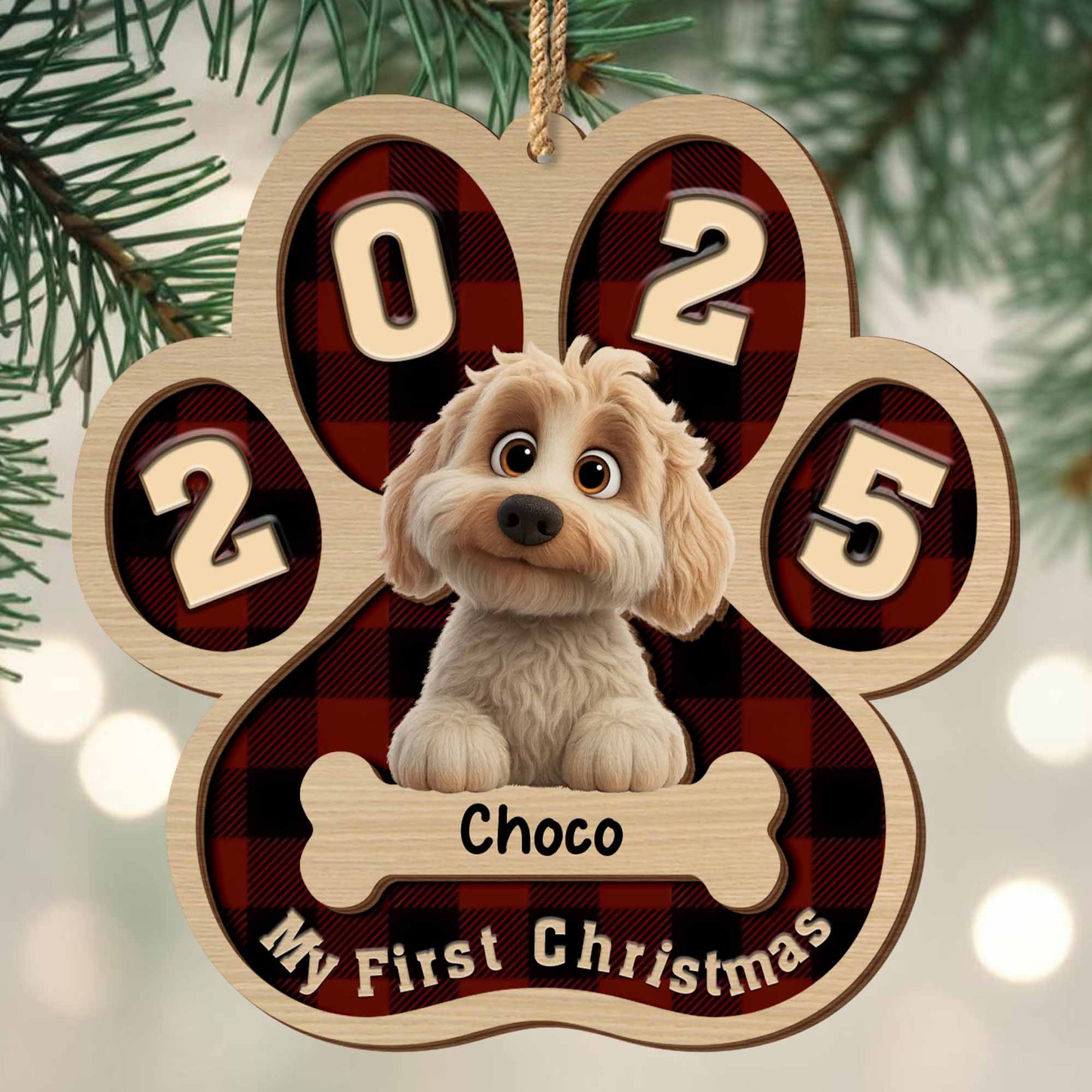 My First Christmas Puppy Ornament