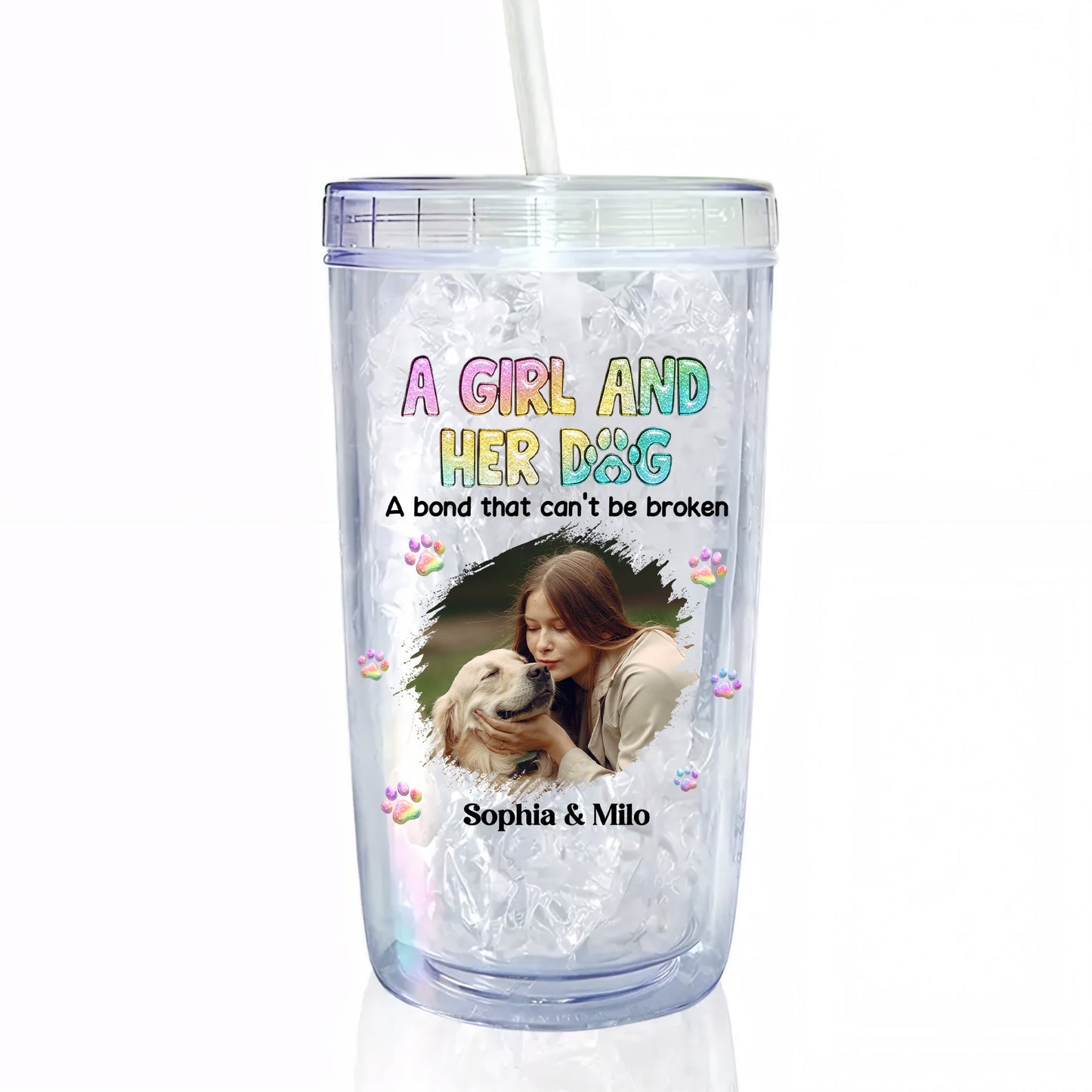 A Girl And Her Dog, A Bond That Can't Be Broken