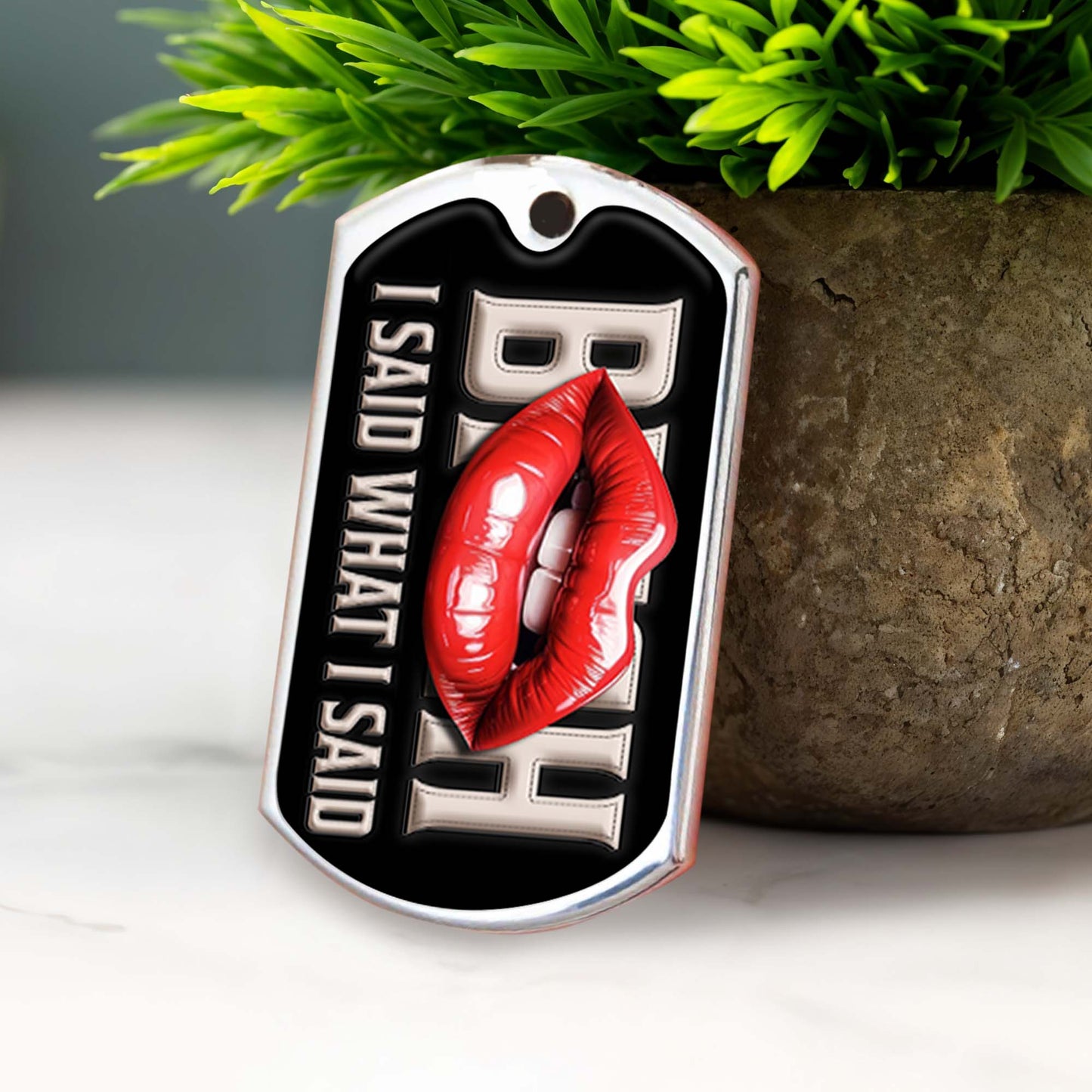 Bold Expression Red Lips Making A Statement