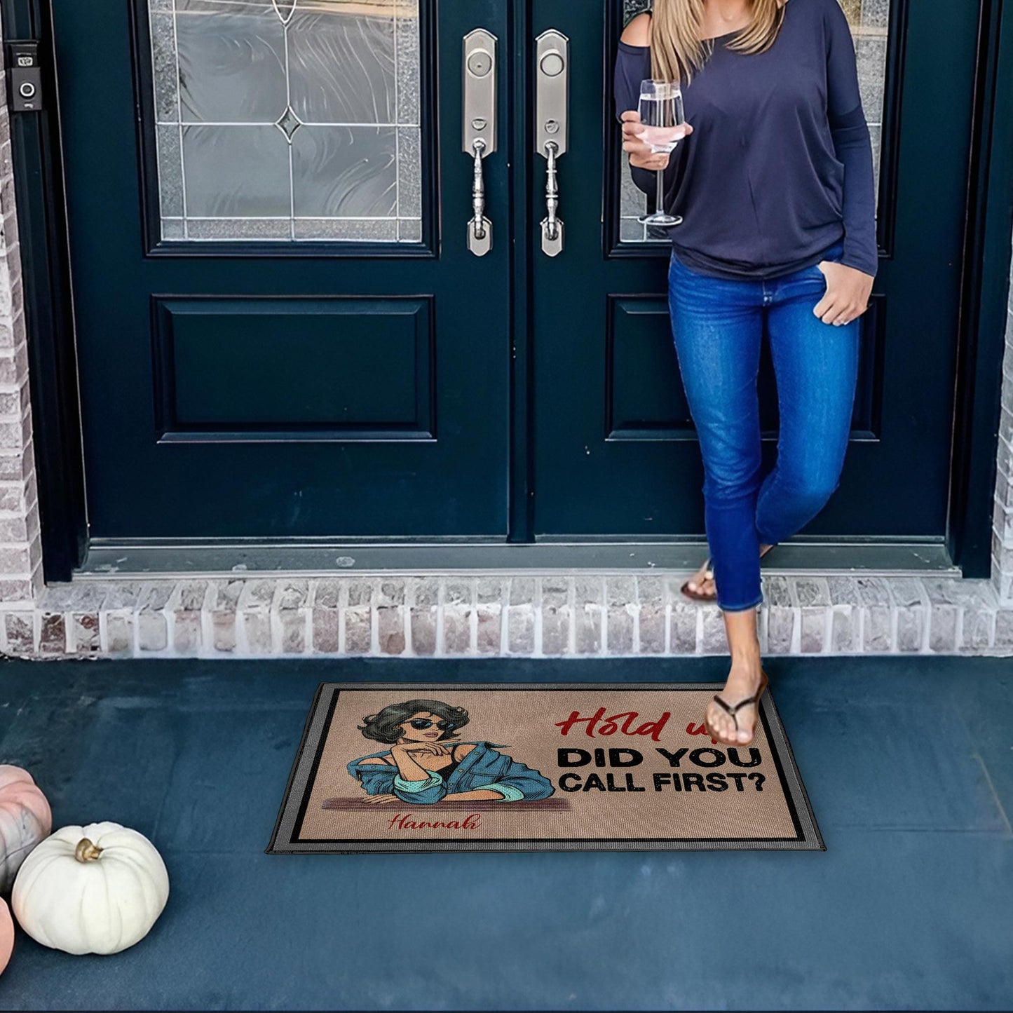 Hold Up, Did You Call First? With Chic Woman Design