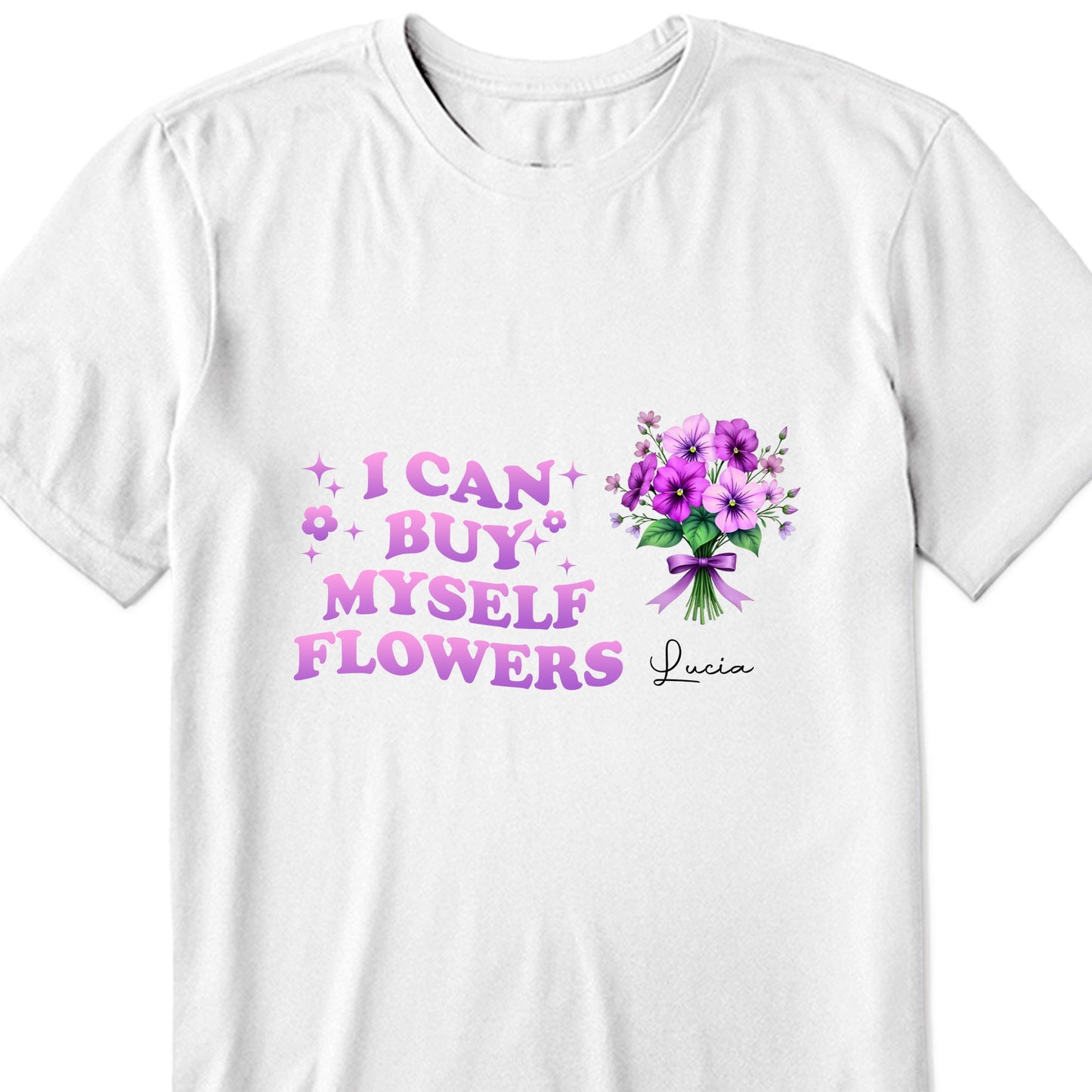 I Can Buy Myself Flowers, Bouquet Design