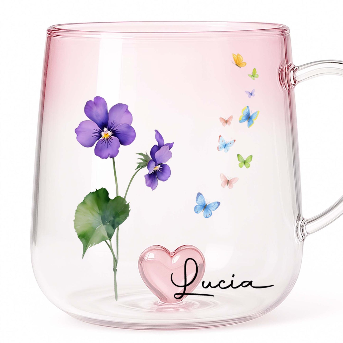 Celebrate A Special Moment With Vibrant Flowers And Butterflies