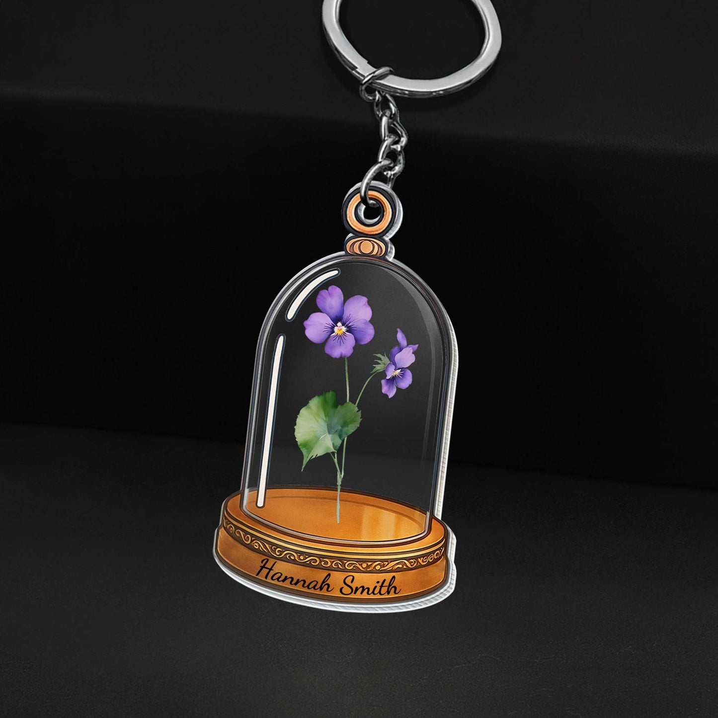 Elegance And Simplicity Of Violet Flowers