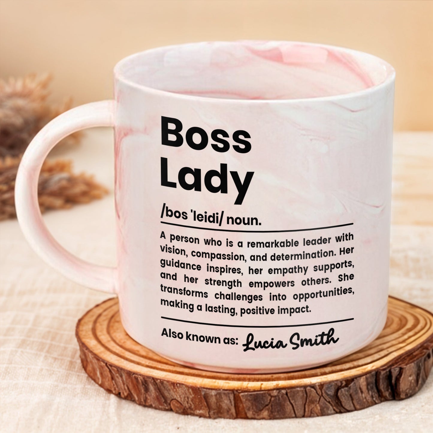 Boss Lady Empowering Leader With Vision And Compassion