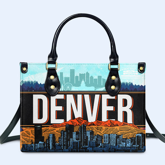 Denver - Leather Handbag - DV01