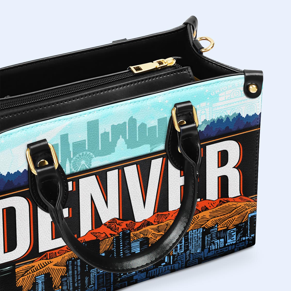 Denver - Leather Handbag - DV01