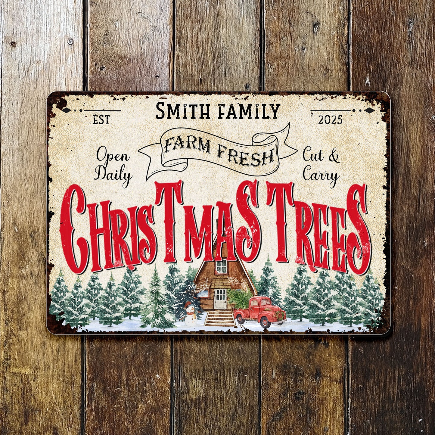 Farm Fresh Christmas Trees Open Daily