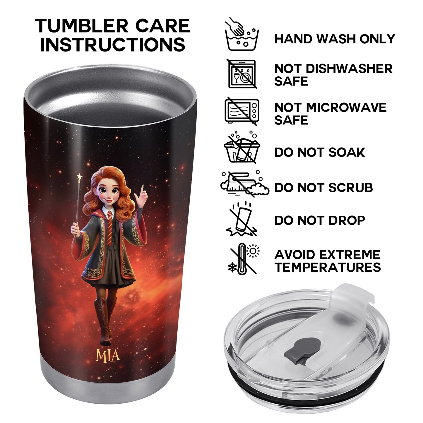 Braver, Stronger, Smarter, Loved, Inspirational Quote With Magical Girl