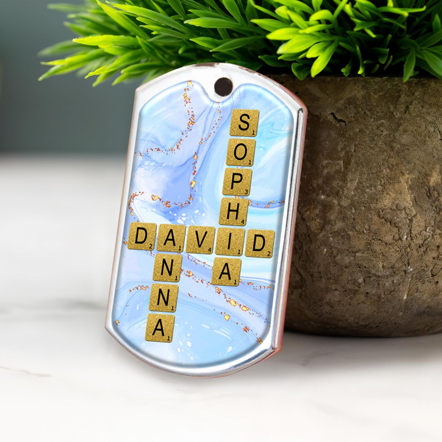 Brothers And Sisters Forever Linked Together Keychain