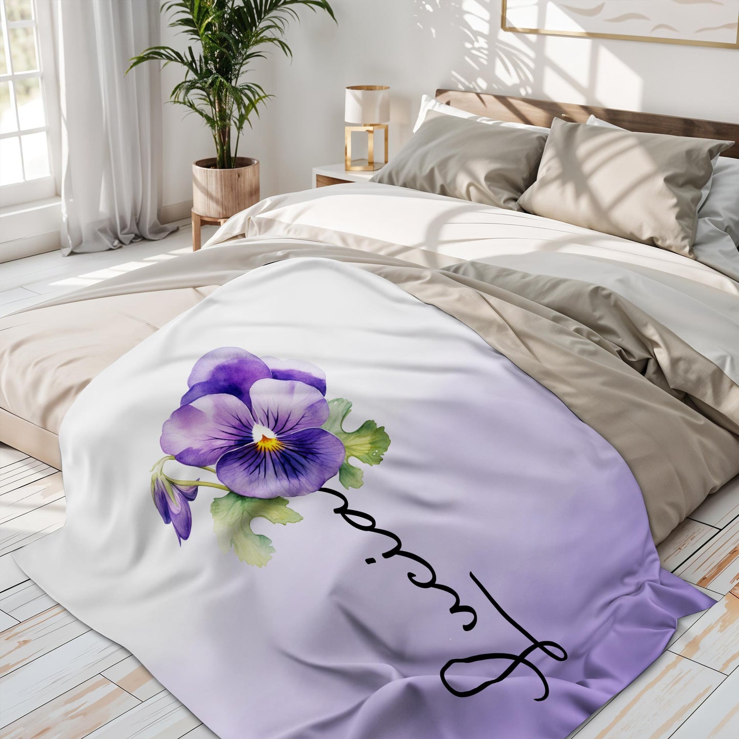 Wrap Yourself in Spring's Beauty With Pansy Flower