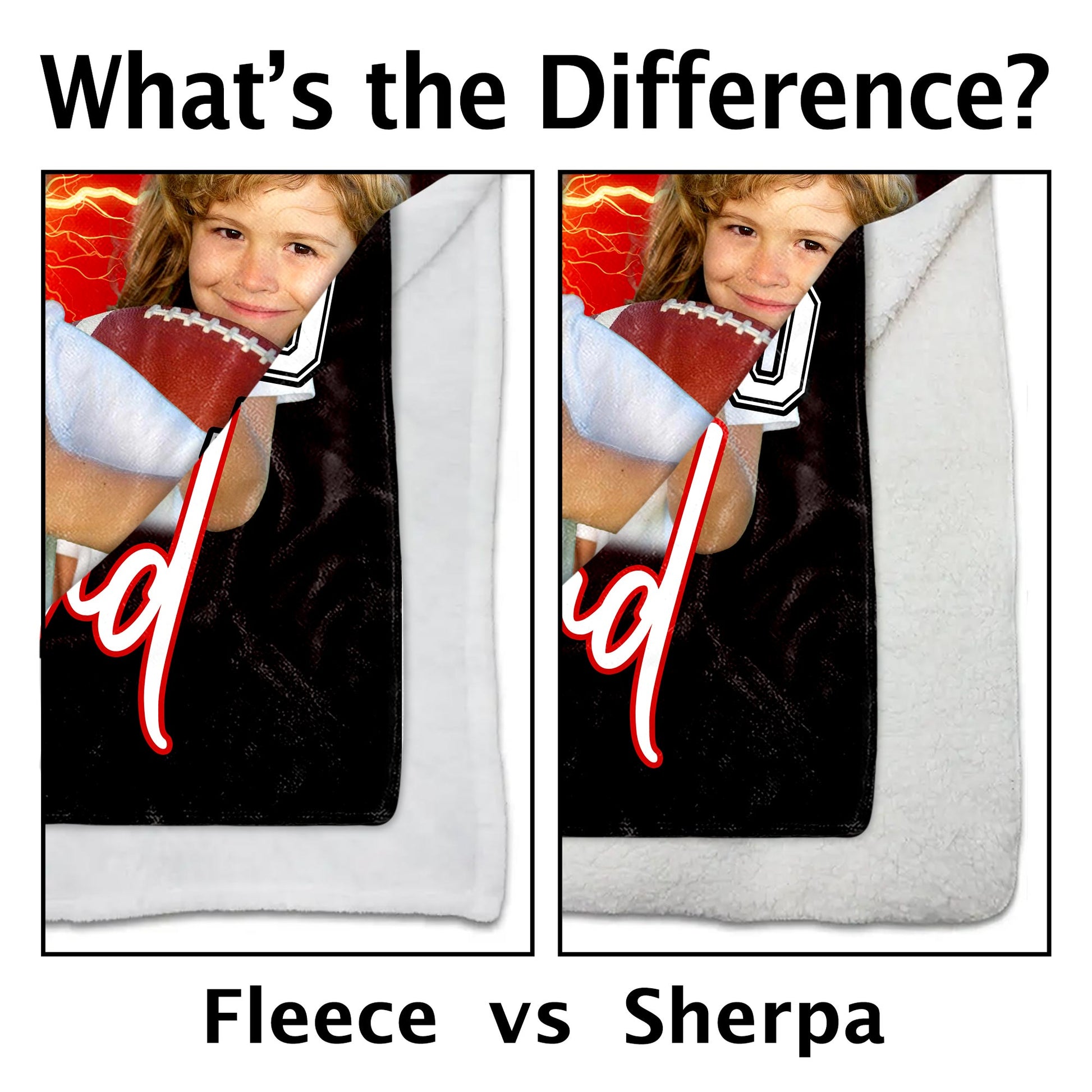 Thunder Hawks Team Spirit Personalized Sports Blanket