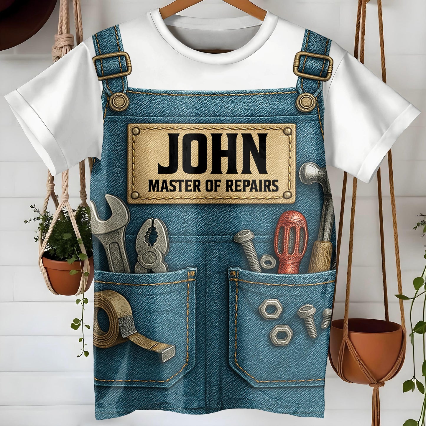 John, Master Of Repairs, Tools And Tool Belt