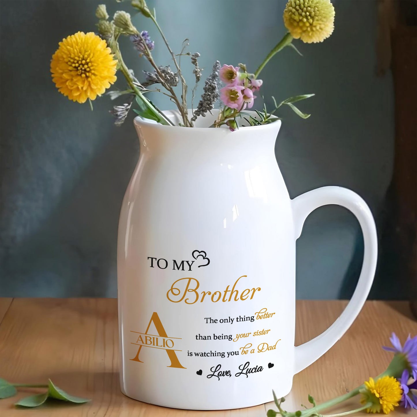 TO MY Brother The Only Thing Better Than Being Your Sister, Hearts