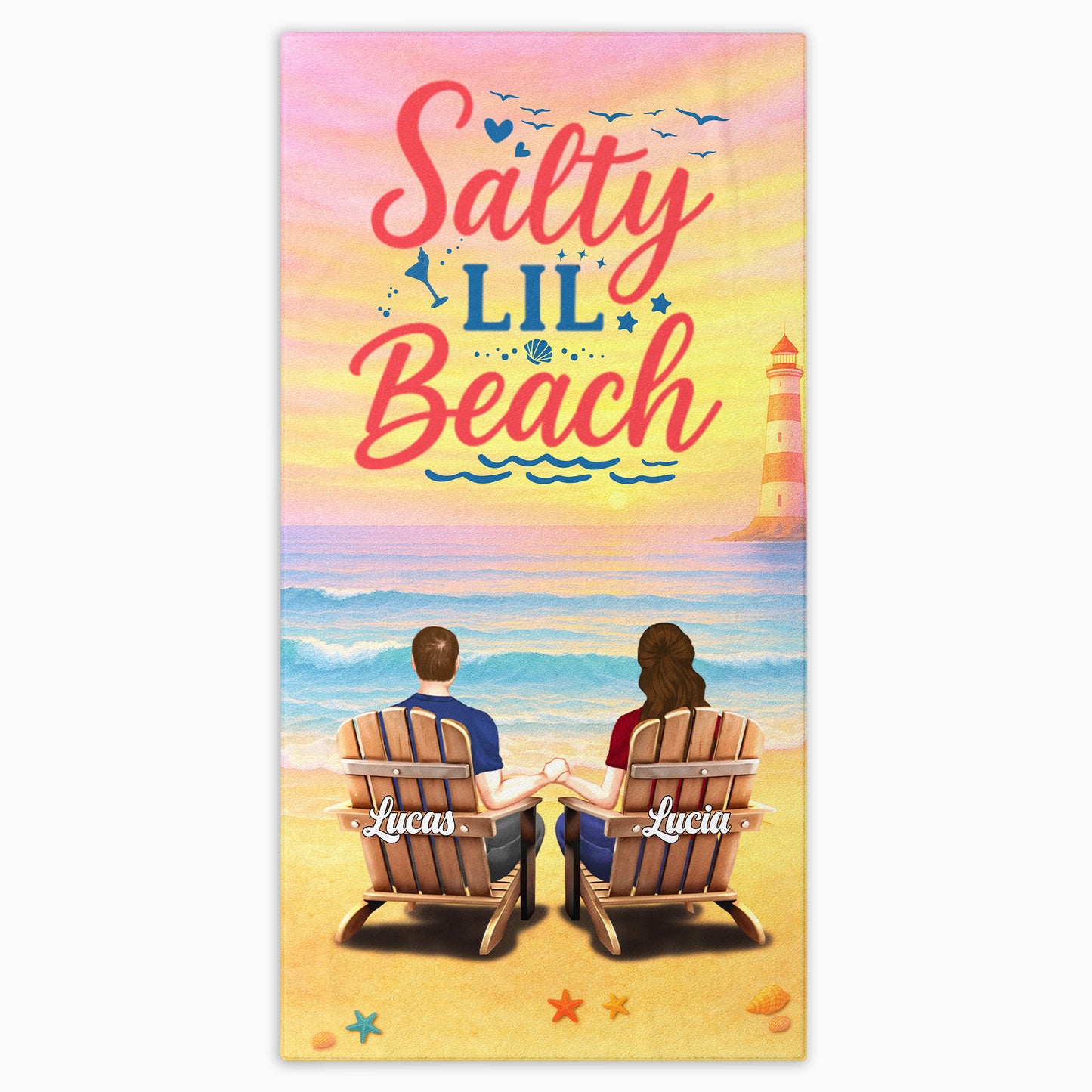 Salty Lil' Beach, Lighthouse and Beach Scene