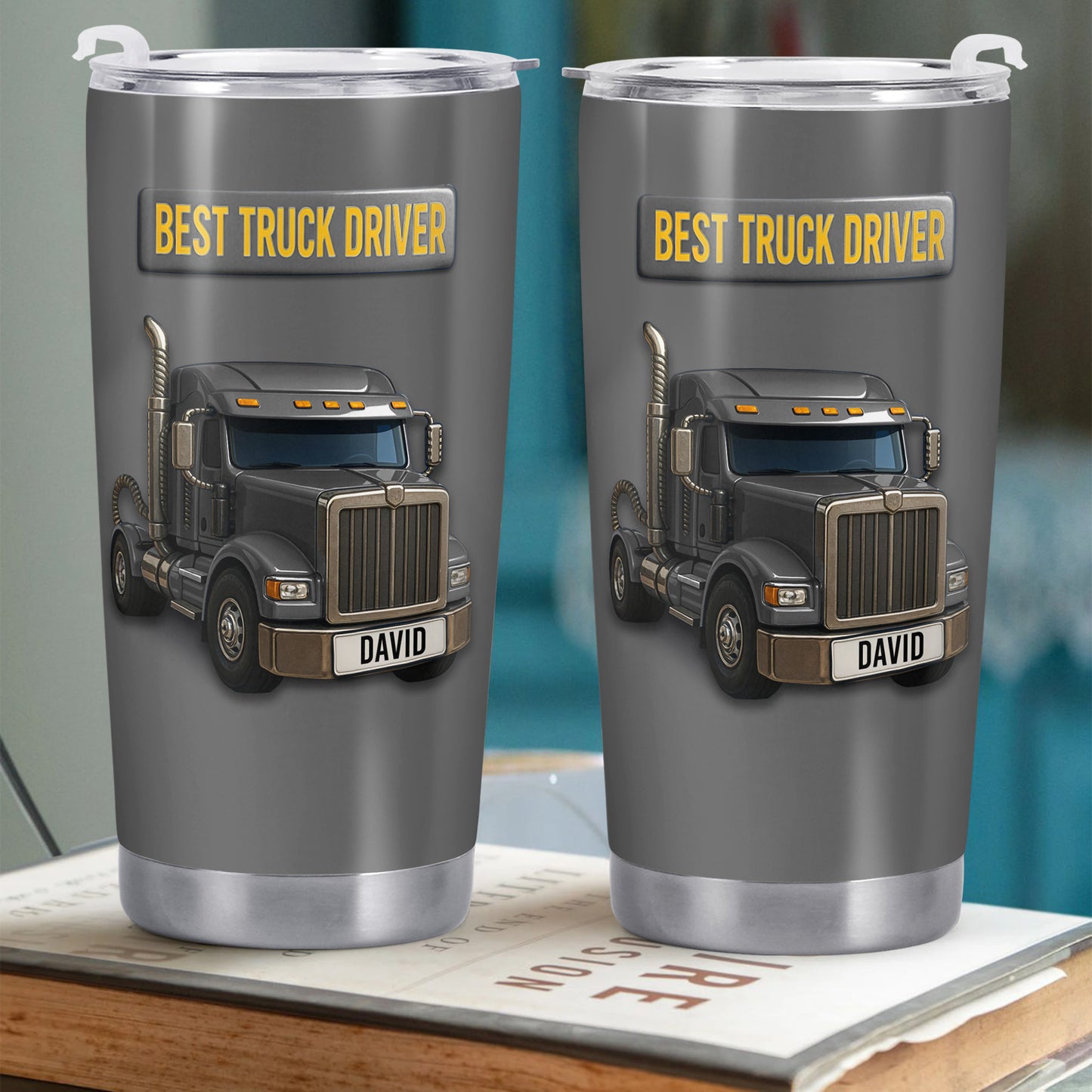 Best Truck Driver Stainless Steel Tumbler